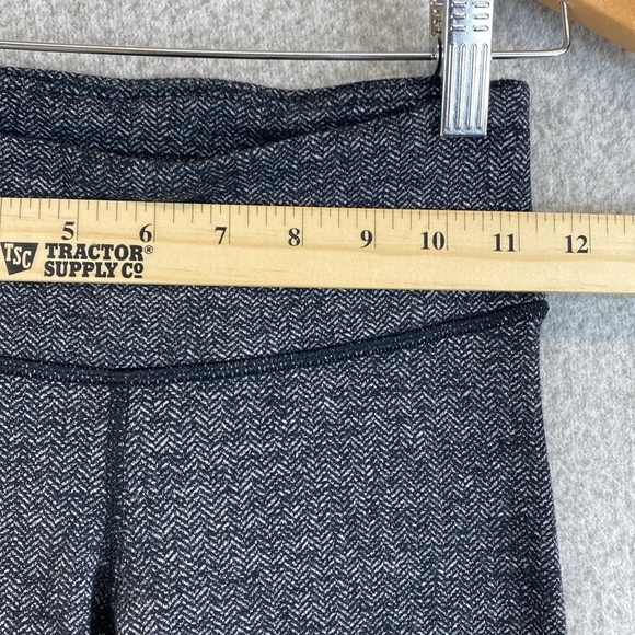 Lululemon Wunder Under Herringbone leggings size 2 Black Swan colorway inseam 26 - Picture 5 of 9